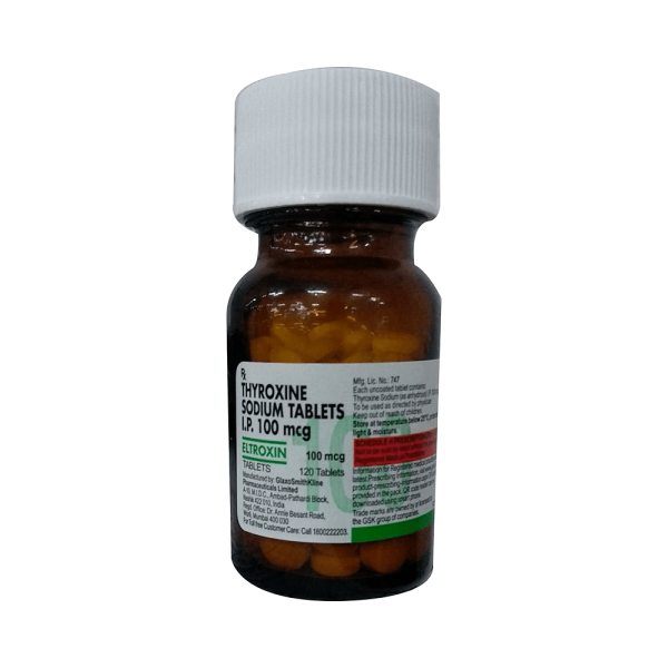 Thyroxine (Eltroxin 100mcg)