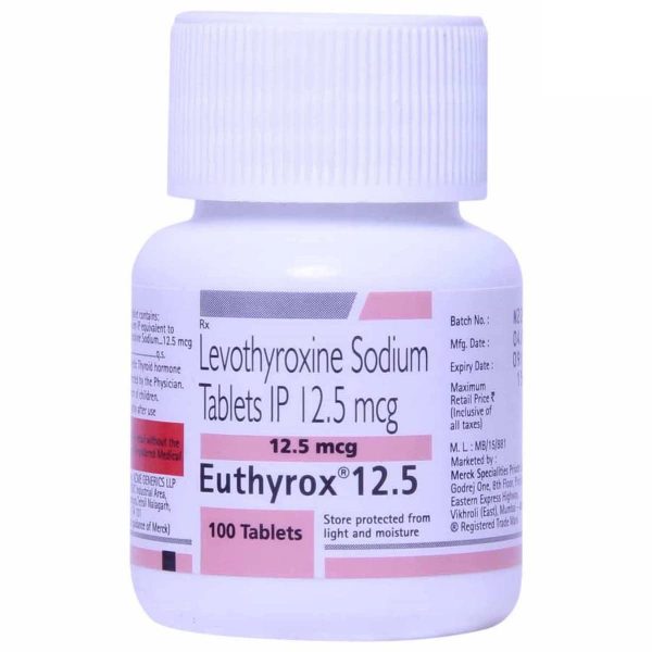 Levothyroxin 12.5mcg (Euthyrox)