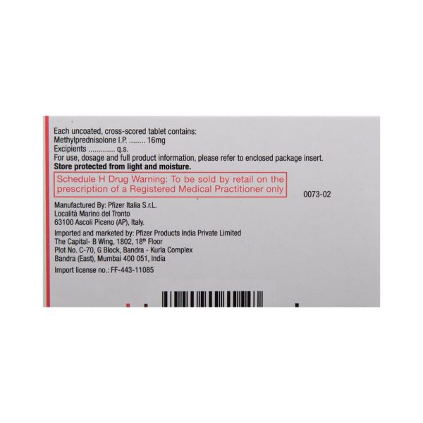 Methylprednisolone 16mg (Medrol 16) - Image 3