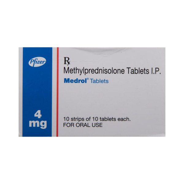 Methylprednisolone 4mg (Medrol 4)