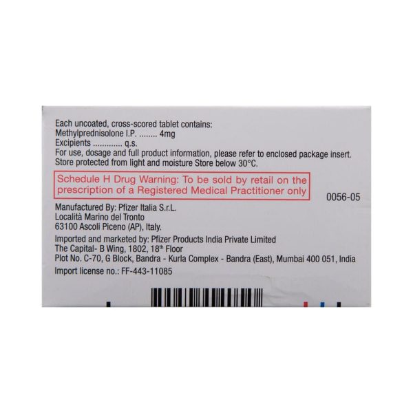 Methylprednisolone 4mg (Medrol 4) - Image 3