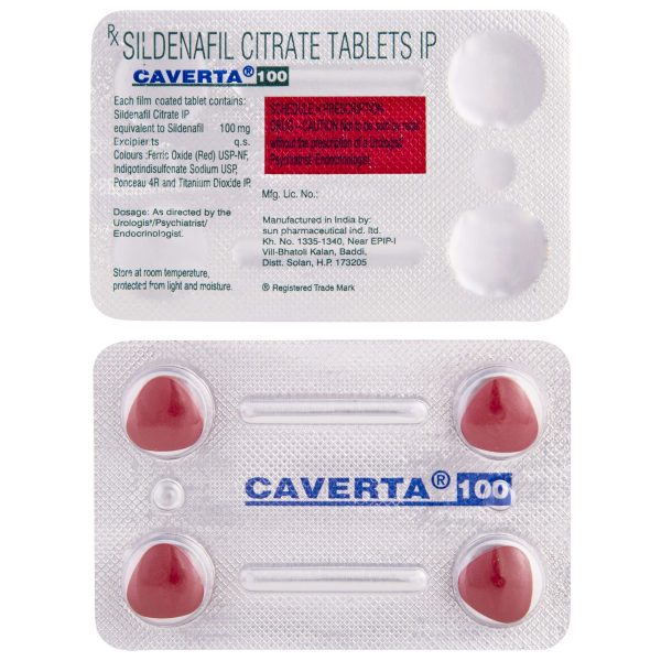Sildenafil 100mg (Caverta) Tablets - Image 2