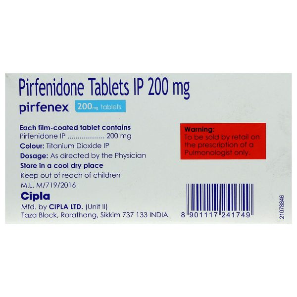 Pirfenidone 200MG (Pirfenex) - Image 2