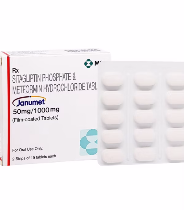 Sitagliptin & Metformin (Janumet 50mg / 1000mg)