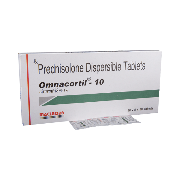 Prednisolone 10mg (Omnacortil 10) - Image 2