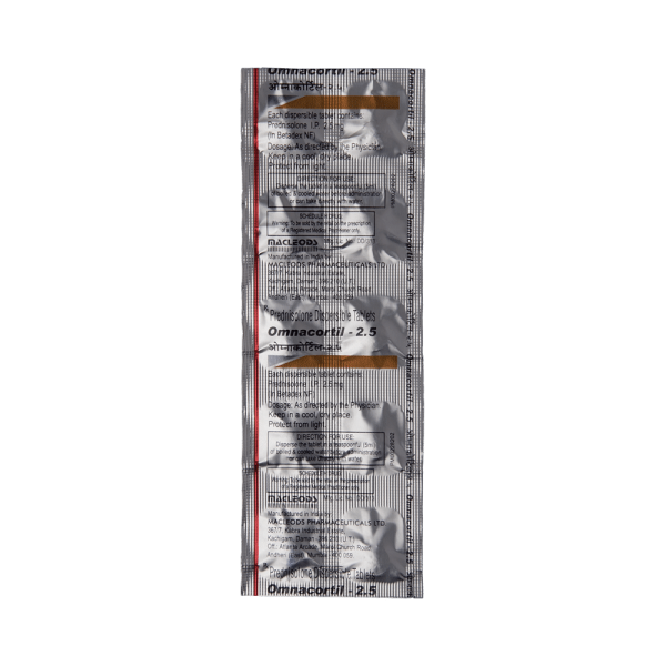 Prednisolone 2.5mg (Omnacortil 2.5) - Image 3