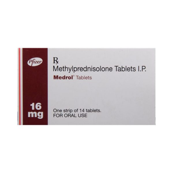 Methylprednisolone 16mg (Medrol 16)