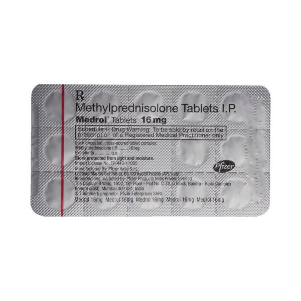 Methylprednisolone 16mg (Medrol 16) - Image 4