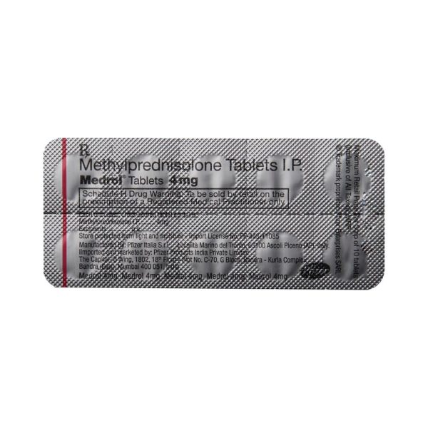 Methylprednisolone 4mg (Medrol 4) - Image 5